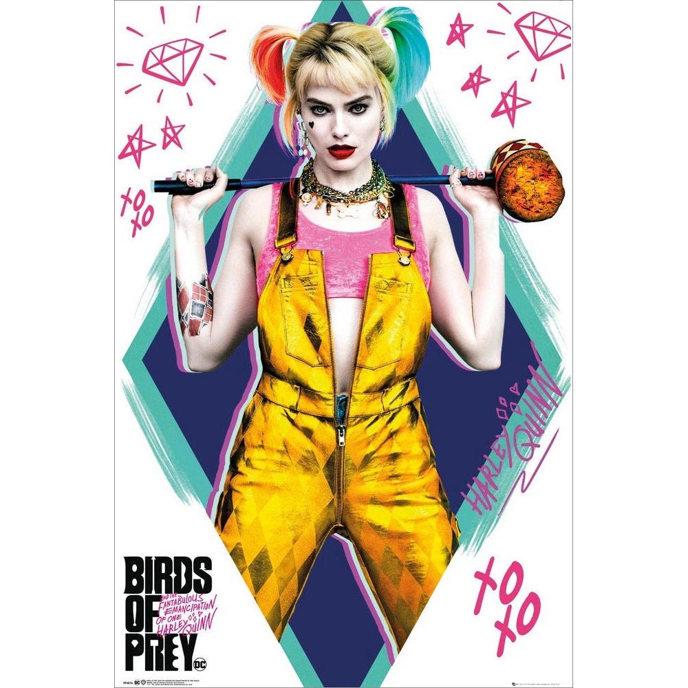 DC COMICS DCコミックス (ジョーカー 生誕 80周年 ) - BIRDS OF PREY / Harley Quinn / ポスター - PGS